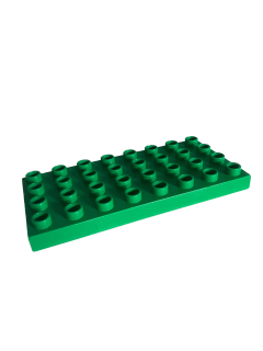 Lego® Duplo® deska 4x8 tm. zelená